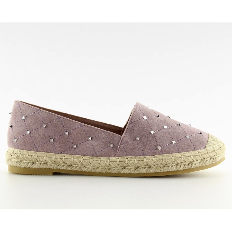 Espadrillit violetilla 5481 Purple nastoilla violetti