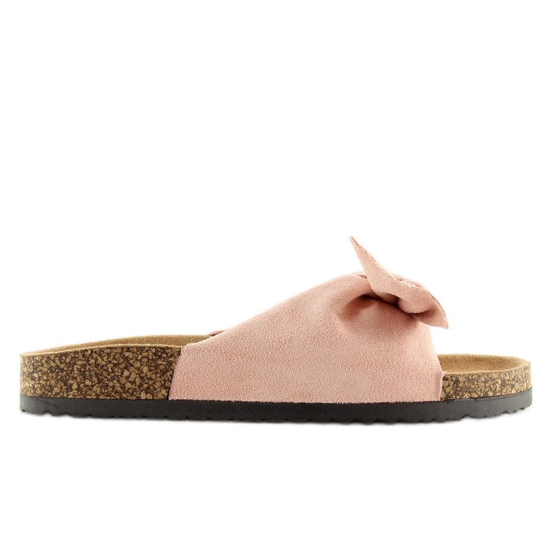 Korkkipohjassa vaaleanpunaiset tossut vaaleanpunainen