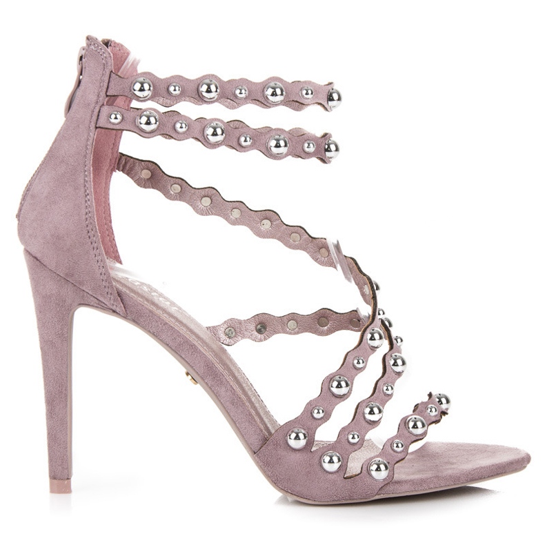 Seastar Vetoketjulla kiinnitettävät korkokengät sandaalit violetti