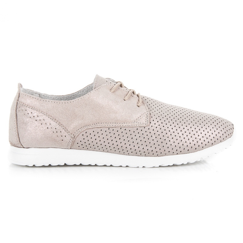 Sidotut VINCEZA-kengät keltainen