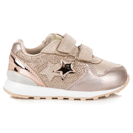 American Club Kultaiset tennarit amerikkalaisella tähdellä kultainen