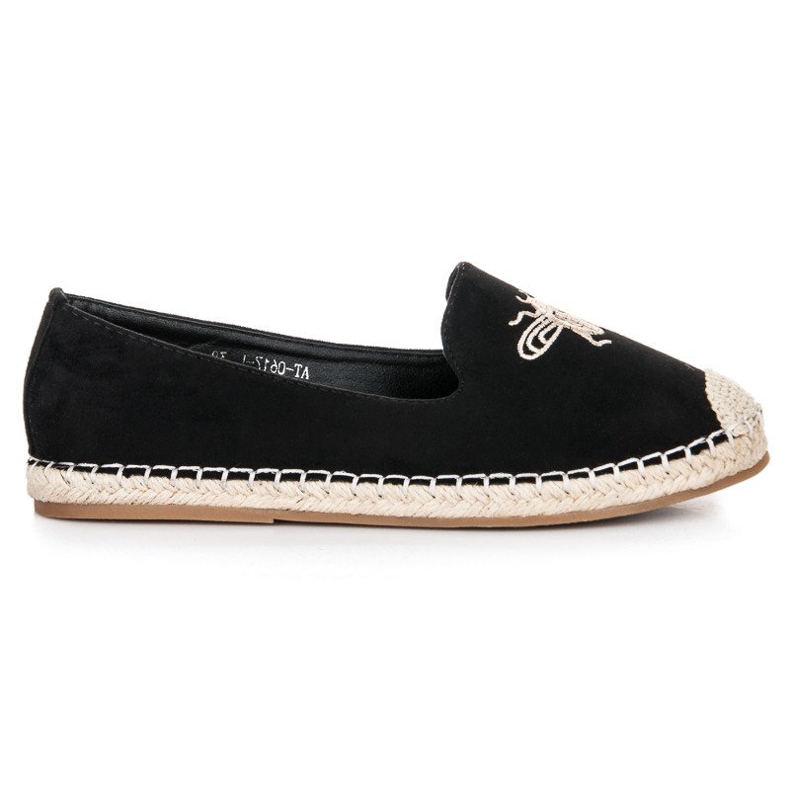 Bestelle Slip-on espadrillit musta
