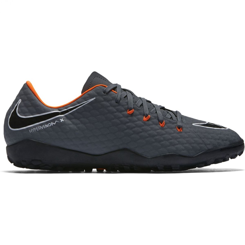 Nike Hypervenom PhantomX 3 jalkapallokengät harmaa harmaa