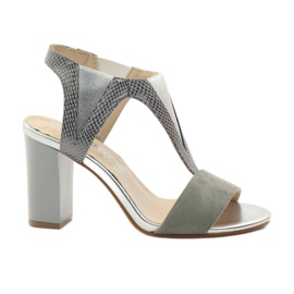 M.Daszyński Nahkasandaalit Daszyński harmaa M.Daszyński Nahkasandaalit Daszyński harmaa