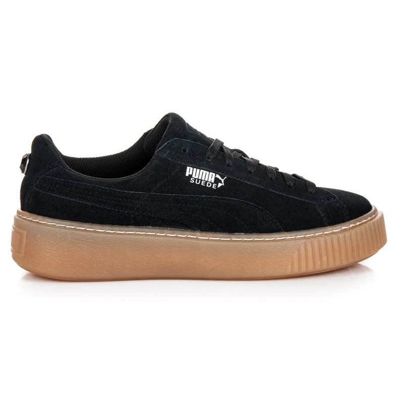Puma Suede Platform Jewel Jr musta