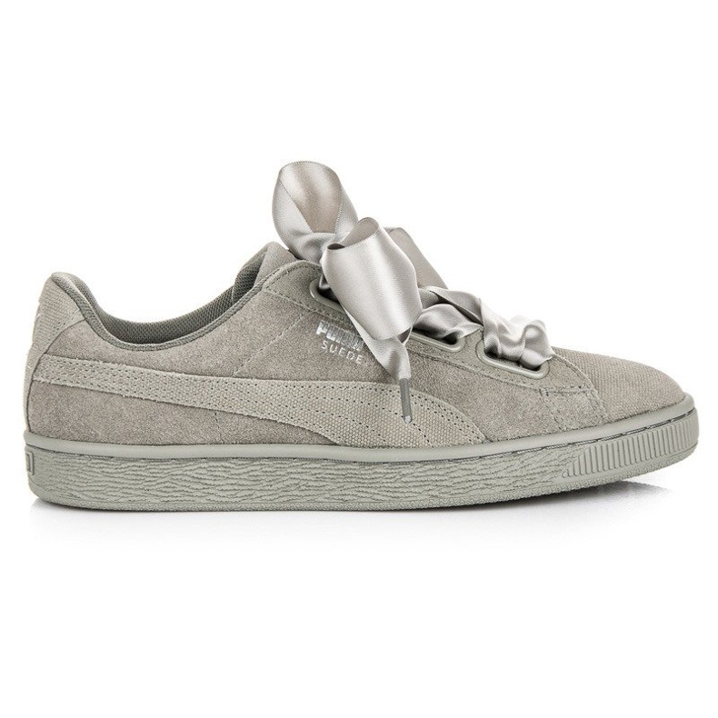 Puma Suede Heart Pebble WN`S harmaa