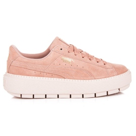 Puma Platform Trace WN`S vaaleanpunainen keltainen Puma Platform Trace WN`S vaaleanpunainen keltainen