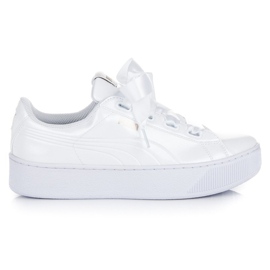 Puma Vikky Platform Ribbon P valkoinen
