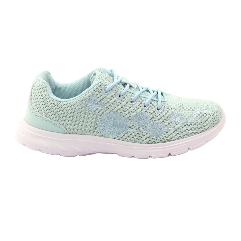 American Club Amerikkalaiset nahkapohjalliset urheilukengät monivärinen sininen