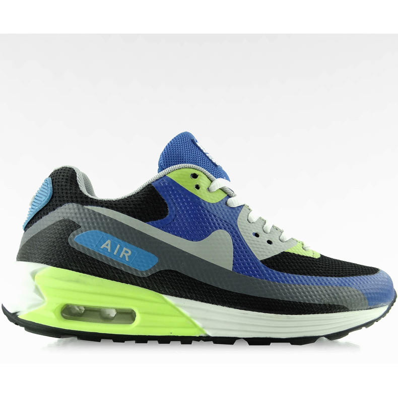 Air B306M urheilujalkineet siniharmaa musta sininen vihreä