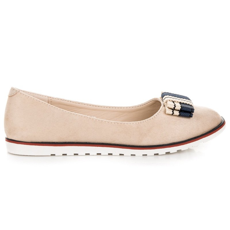 Mokkanaiset ballerinat ruskea