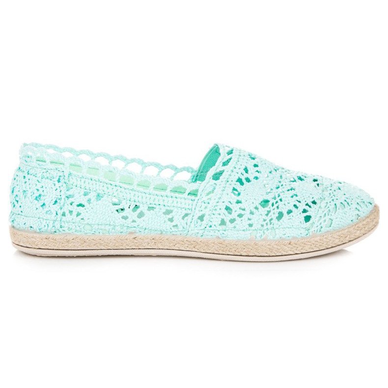 Seastar Minttupitsiä espadrilleja vihreä
