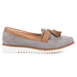 Boho vices harmaat loaferit