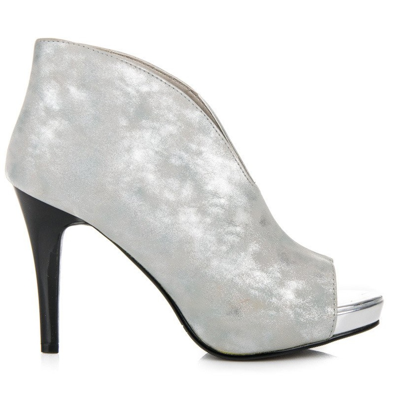 Vinceza Avokärkiset saappaat harmaa