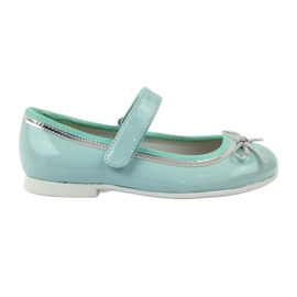 American Club Ballerinat pumppaavat amerikkalaisella jousella vihreä