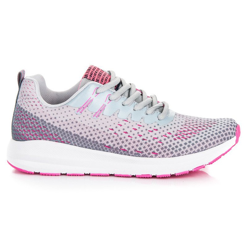 Ax Boxing Mukavat urheilukengät harmaa vaaleanpunainen