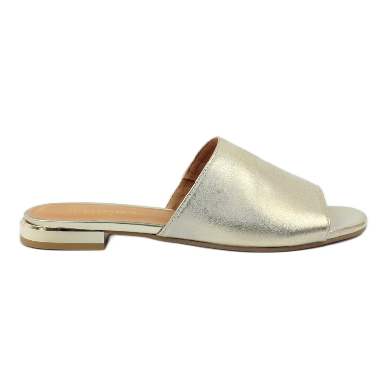 Tyylikkäät Badura 5155 kultaiset tossut kultainen