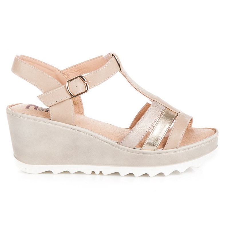Kylie Wedge sandaalit ruskea