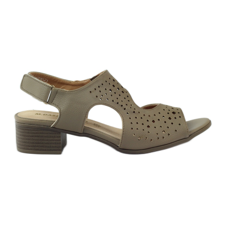 M.Daszyński Nahkasandaalit Daszyński beige