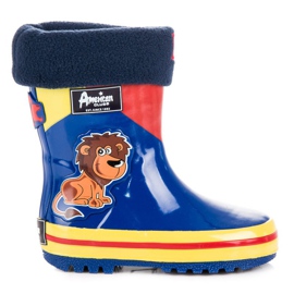 American Club Galoshes amerikkalaisella lämpenemisellä sininen
