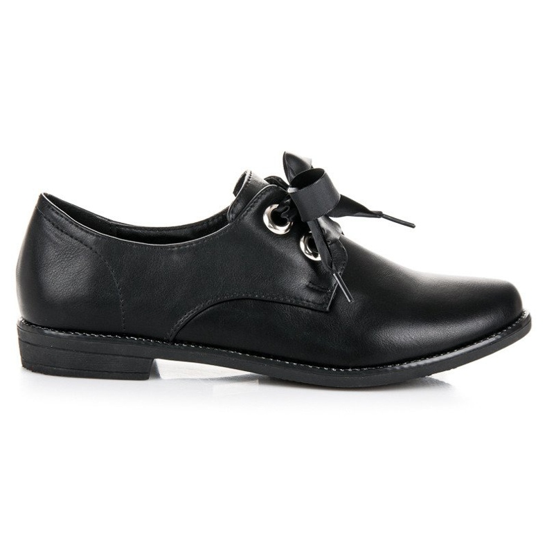 Anesia Paris Nauhanauhalliset kengät musta