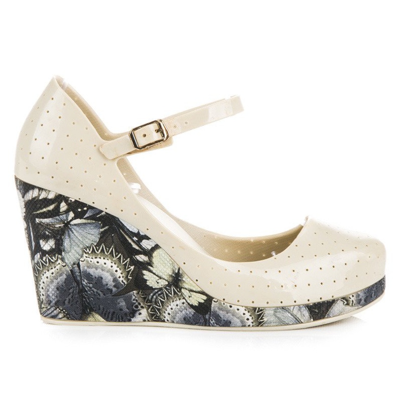 Meliski-sandaalit vinceza-kiilakorolla ruskea