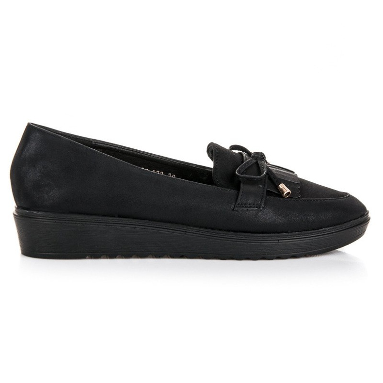 Queen Vivi Muodikkaat loaferit kevääseen musta