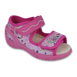 Befado lasten kengät pu 433P030 vaaleanpunainen