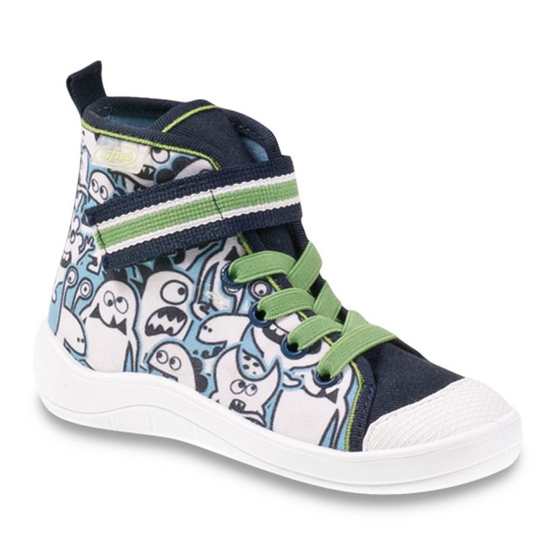 Befado lasten kenkien värityskuvio 268Y065 vihreä laivastonsininen