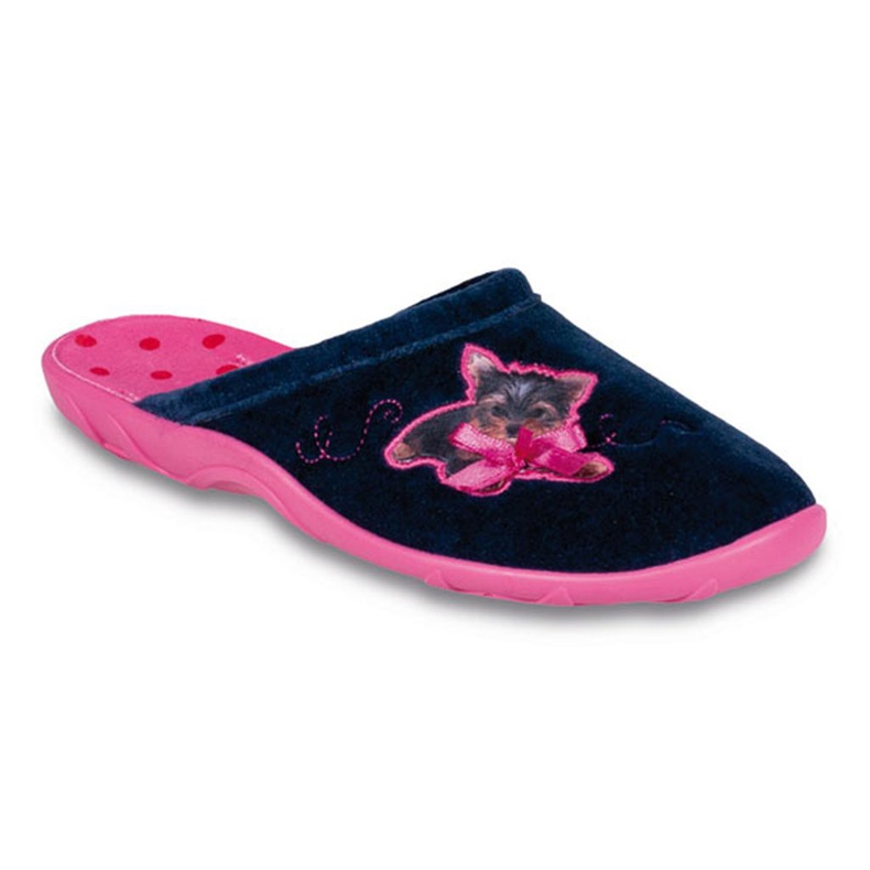 Befado värilliset naisten kengät pu 235D100 vaaleanpunainen laivastonsininen