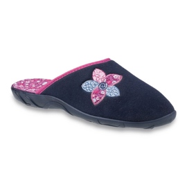 Befado-väriset naisten kengät 235D154 laivastonsininen