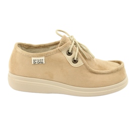 Befado naisten kengät pu 871D007 beige