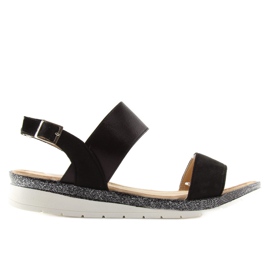 Mustat naisten sandaalit A-04 musta