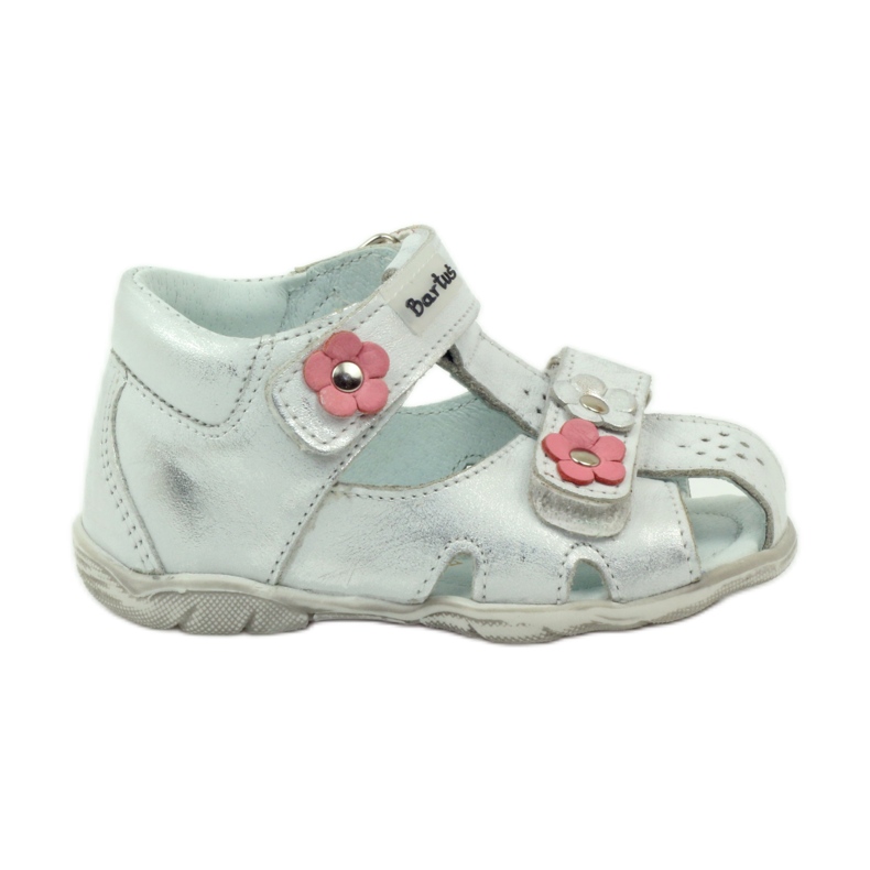 Bartuś -sandaalit tarranauhoille hopeakukailla