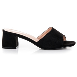 Renda Mokkakorkoiset sandaalit musta Renda Mokkakorkoiset sandaalit musta