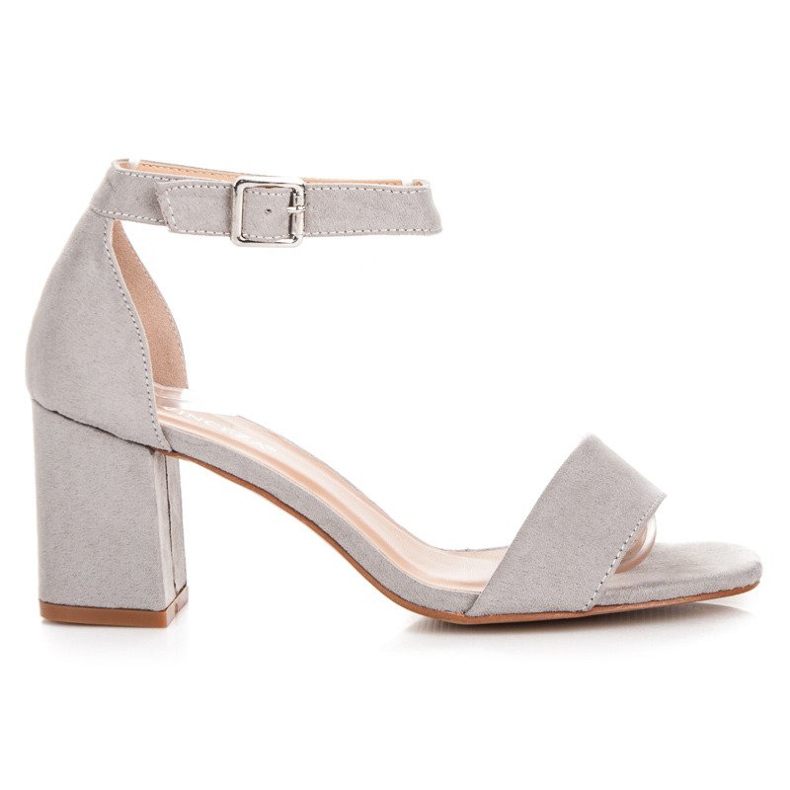 Harmaat sandaalit VINCEZA -baarissa
