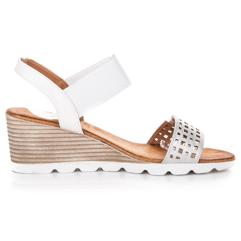 Sandaalit vinceza-kumilla valkoinen