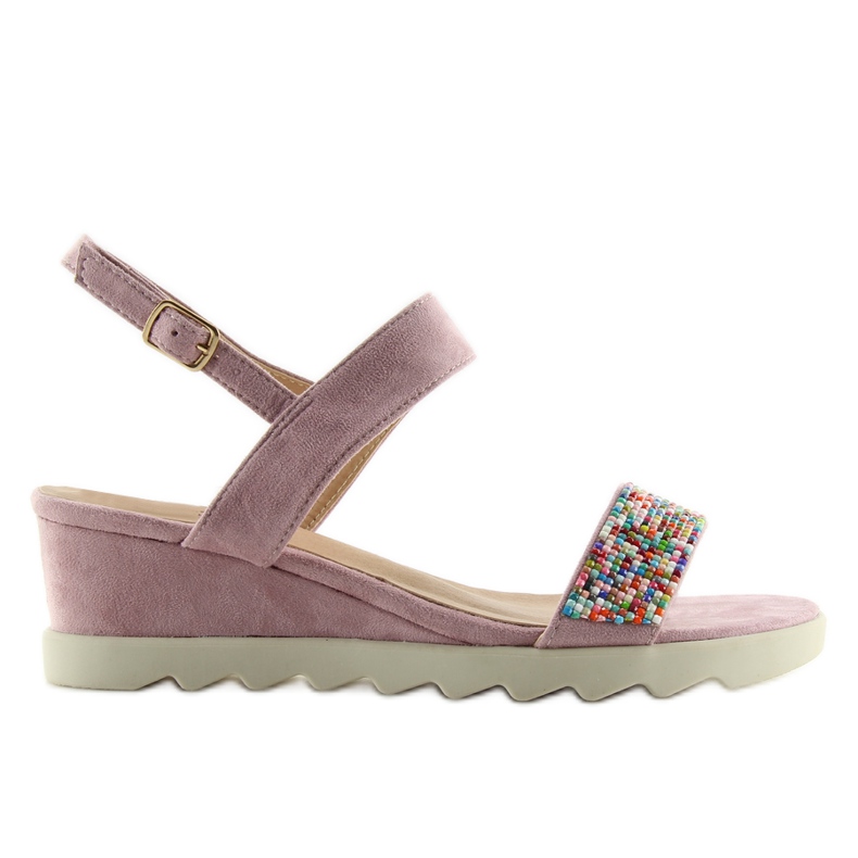 Violetti malva matalakiila sandaalit