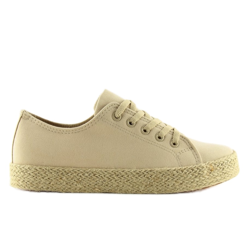 Espadrillit täysvärinen beige K1830201 Beige