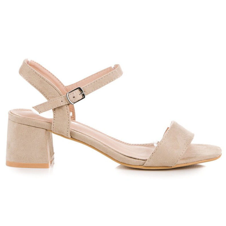 Renda Korkeakorkoiset sandaalit ruskea