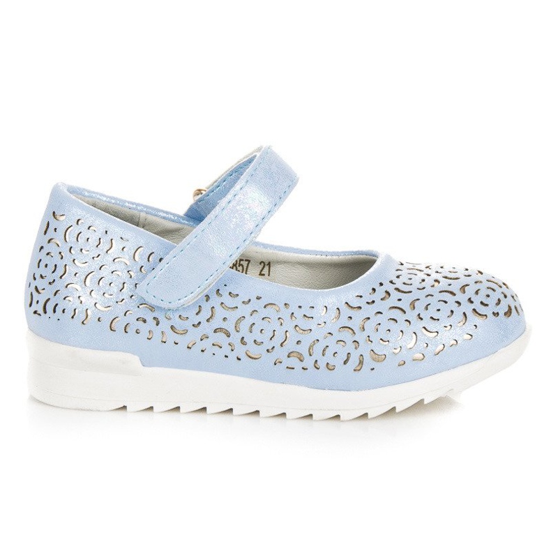 Sininen Ballerina On Velcro VINCEZA