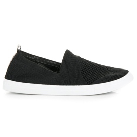 MCKEYLOR Textile Slip-On lenkkarit musta