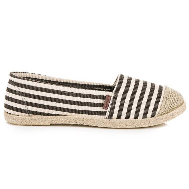 McKey Ribbed espadrillit ruskea monivärinen
