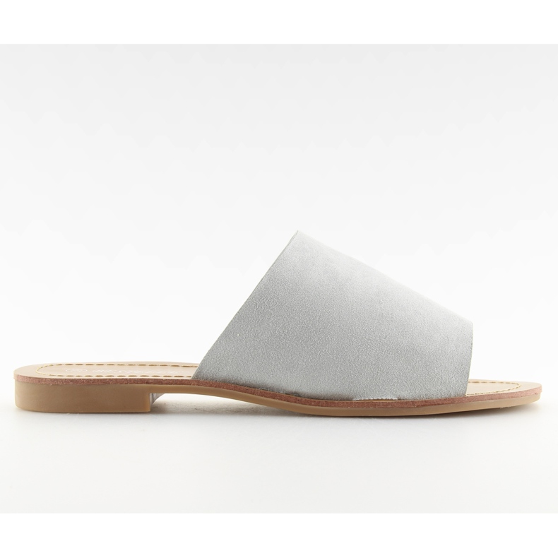 H8-116 Harmaat suorat harmaat tossut