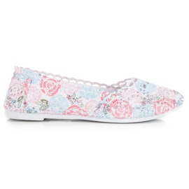 Seastar Boho pitsiset balerinat monivärinen