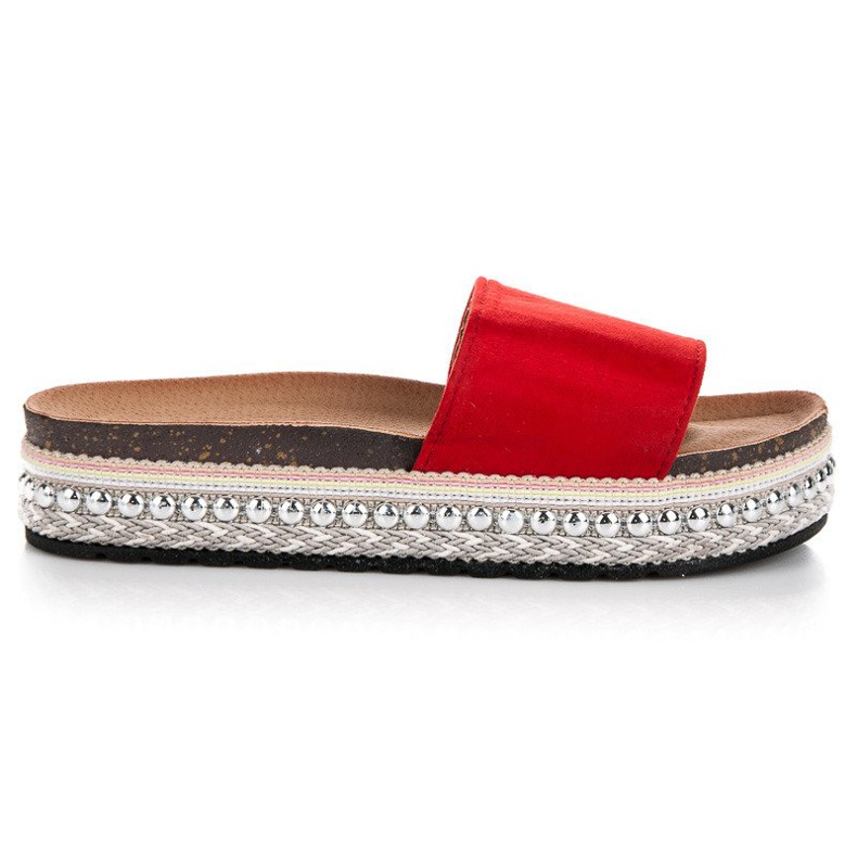 Seastar Muodikkaat boho-tossut punainen