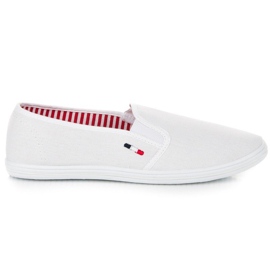 McKey Valkoiset tekstiilisliponit valkoinen