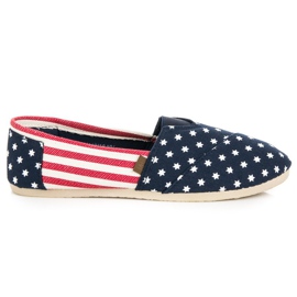 McKey Tyylikkäät tekstiilijalkineet sininen