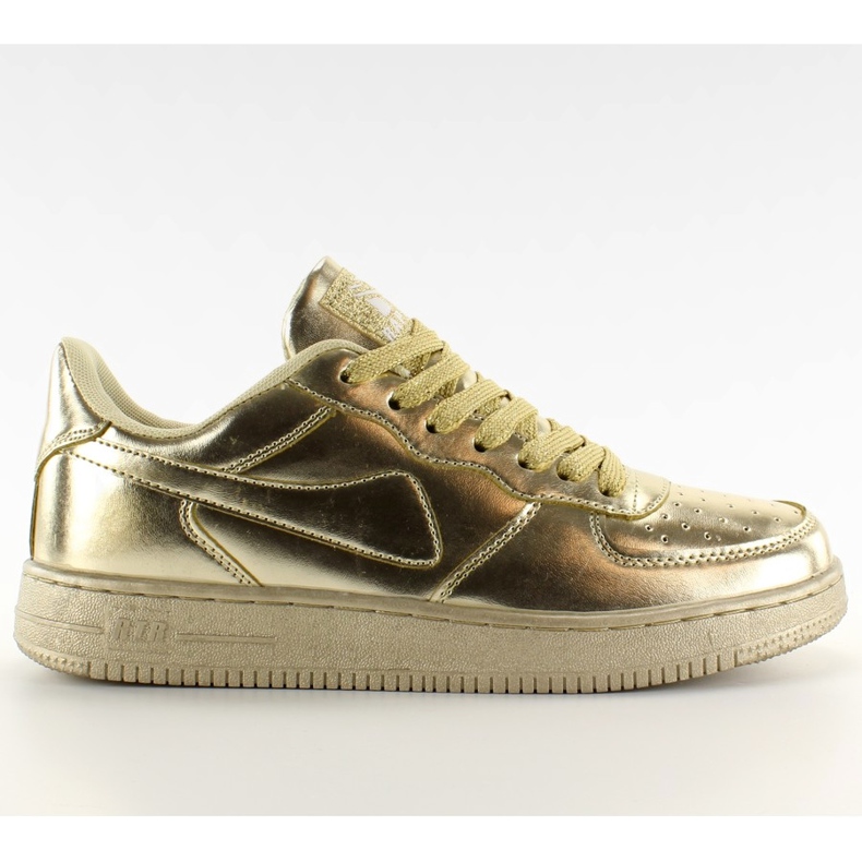 Urheilukengät hullut värit B731 Gold kultainen