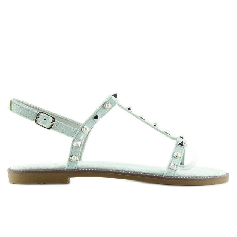 Sandaalit mintunupeilla S-375 Green vihreä
